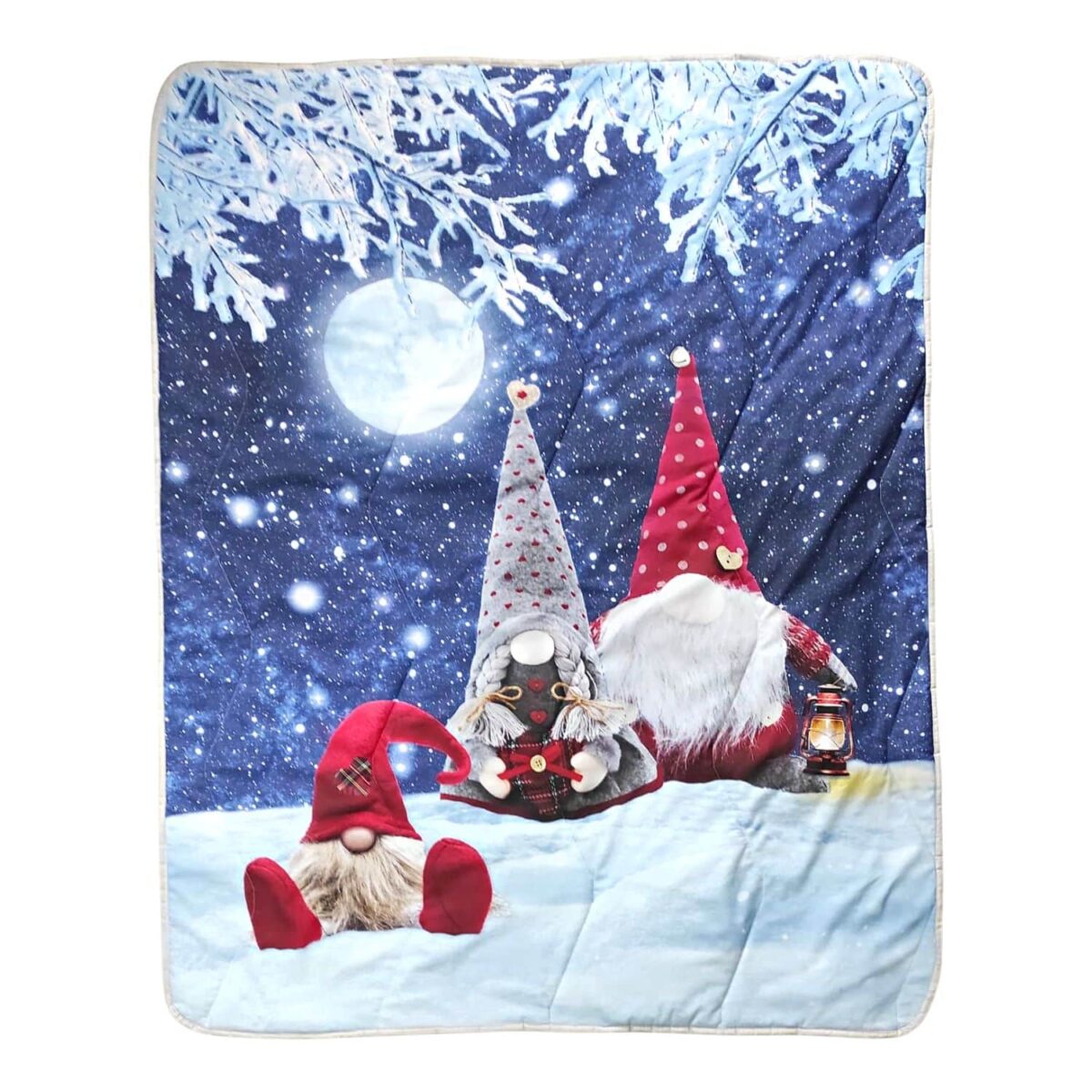 gnomi-plaid-imbottito-scaldotto-140x180-cotone-made-in-italy-invernale-coperta-gnometti-elfi-natale-cielo-stellato-luna-stelle-neve