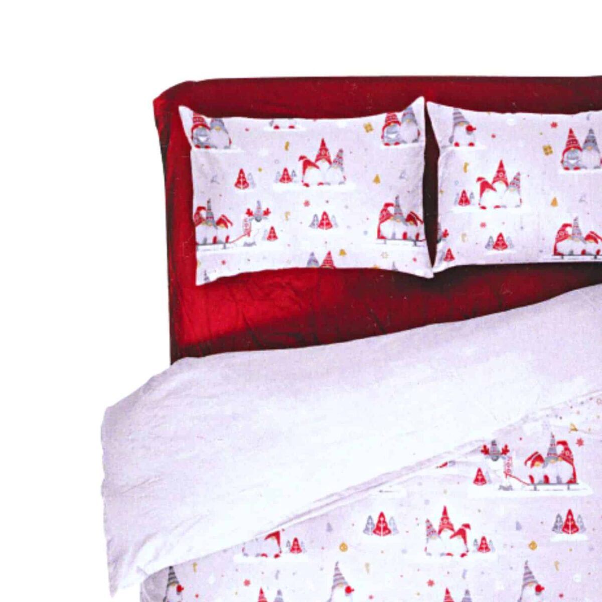 niklas-rosso-copripiumino-puro-cotone-novia-gnomi-elfi-neve-rosso-bianco-invernale-natalizio-dettaglio