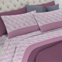 pop-rosa-completo-lenzuola-smile-made-in-italy-puro-cotone-bianco-fucsia-lilla-geometrico-moderno-singolo-matrimoniale-piazza-e-mezza