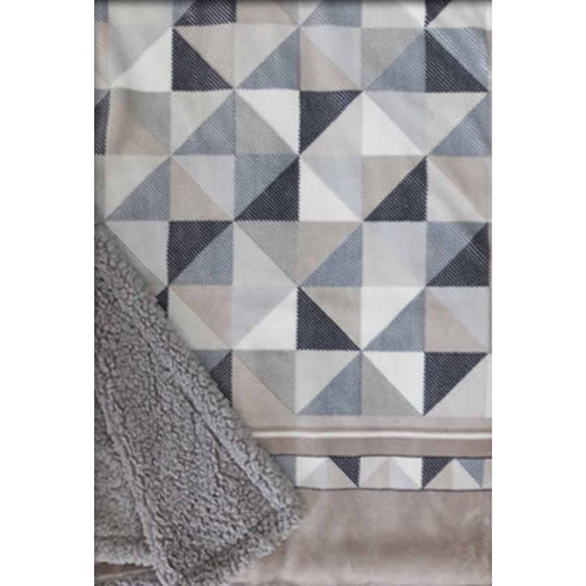 geometrie-coperta-sherpa-plaid-singola-matrimoniale-fantasia-triangoli-stampata-aperta