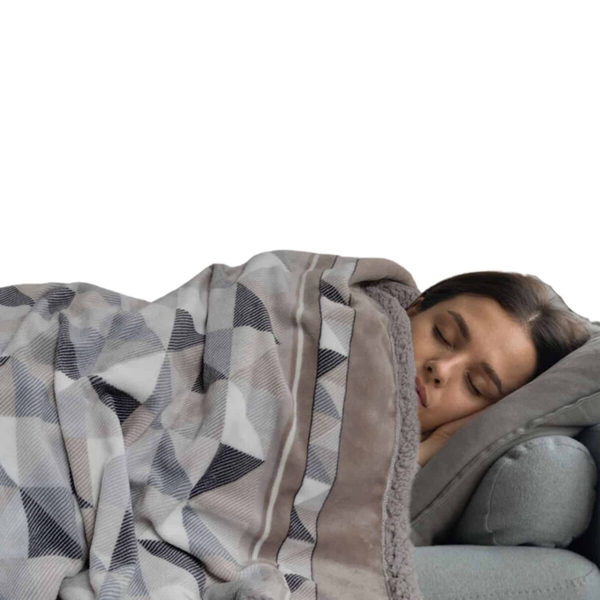geometrie-coperta-sherpa-plaid-singola-matrimoniale-fantasia-triangoli-stampata-divano