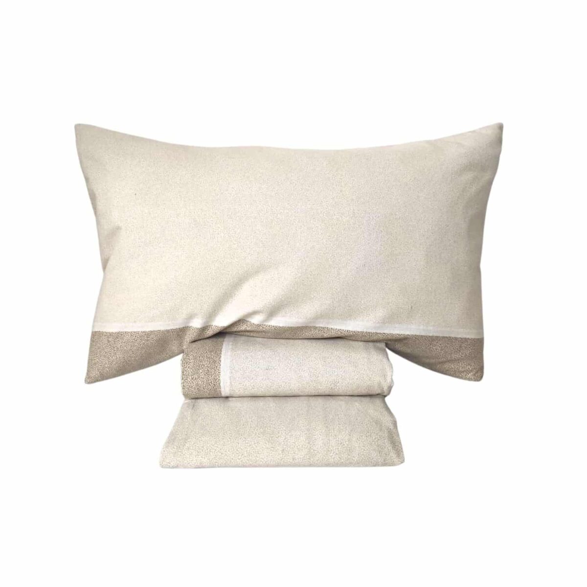 completo-lenzuola-bourbon-beige-mont-blanc-fantasia-piccoli-pallini-intero