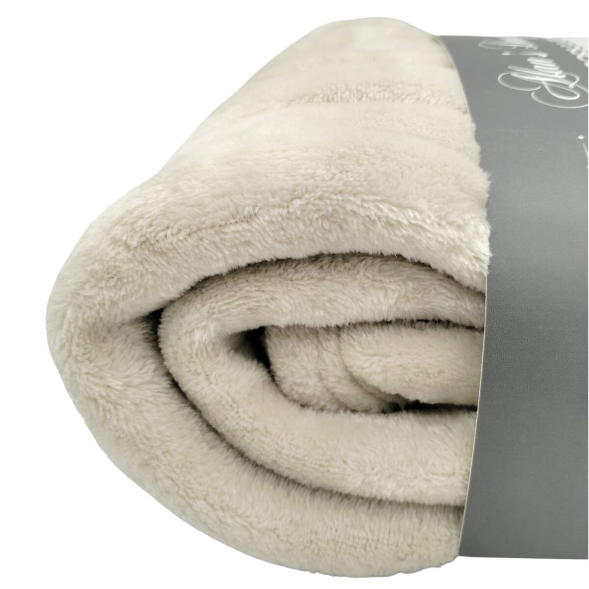 Coperta Maurice Beige Plaid Morbido Invernale Caldo - immagine 2