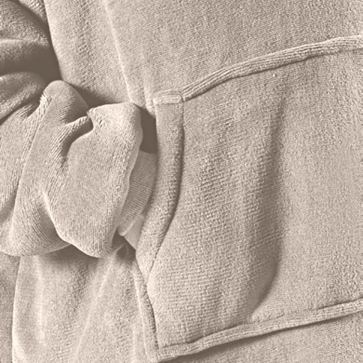 felpone-sherpa-tinta-unita-rosa-grigio-tortora-cappuccio-pile-coperta-maniche-dettaglio1