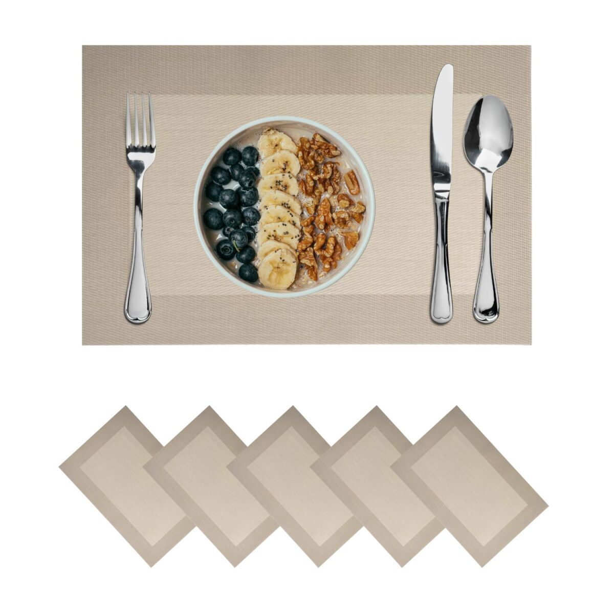 tovaglietta-americena-tinta-unita-beige-intreccio-robusta-colazione-pasti-veloci-aperta