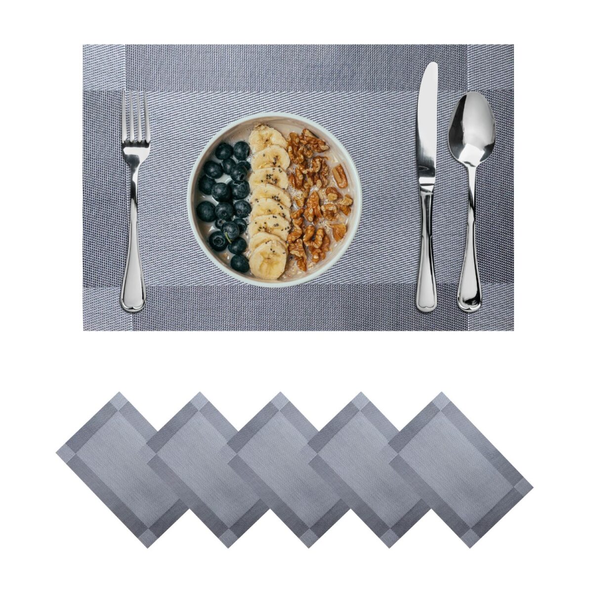tovaglietta-americena-tinta-unita-grigio-intreccio-robusta-colazione-pasti-veloci-aperta